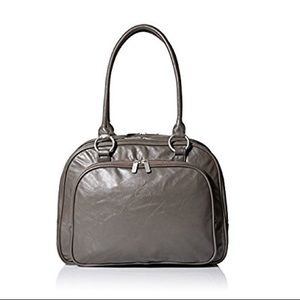 NWT lassig grey diaper bag